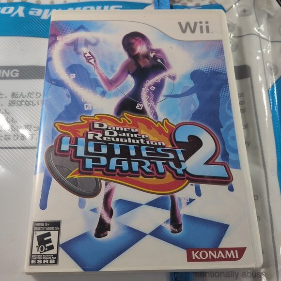 2 Dance Dance Revolution Pad RU054 Hottest Party 2 Nintendo Wii Konami TESTED - Picture 2 of 15